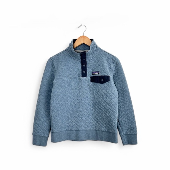 Patagonia Tops - Patagonia Organic Cotton Quilt Snap-T Pullover
